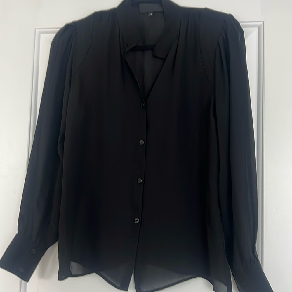 Nili Lotan silk blouse